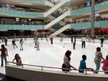 THE ICE RINK AT GALLERIA
